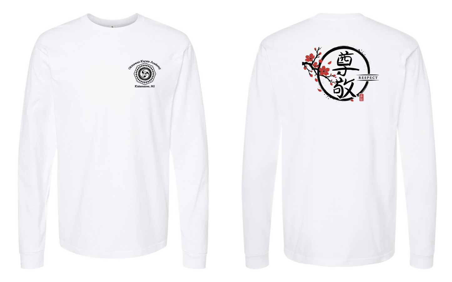 RESPECT Okinawan Karate Academy Long Sleeve Tee