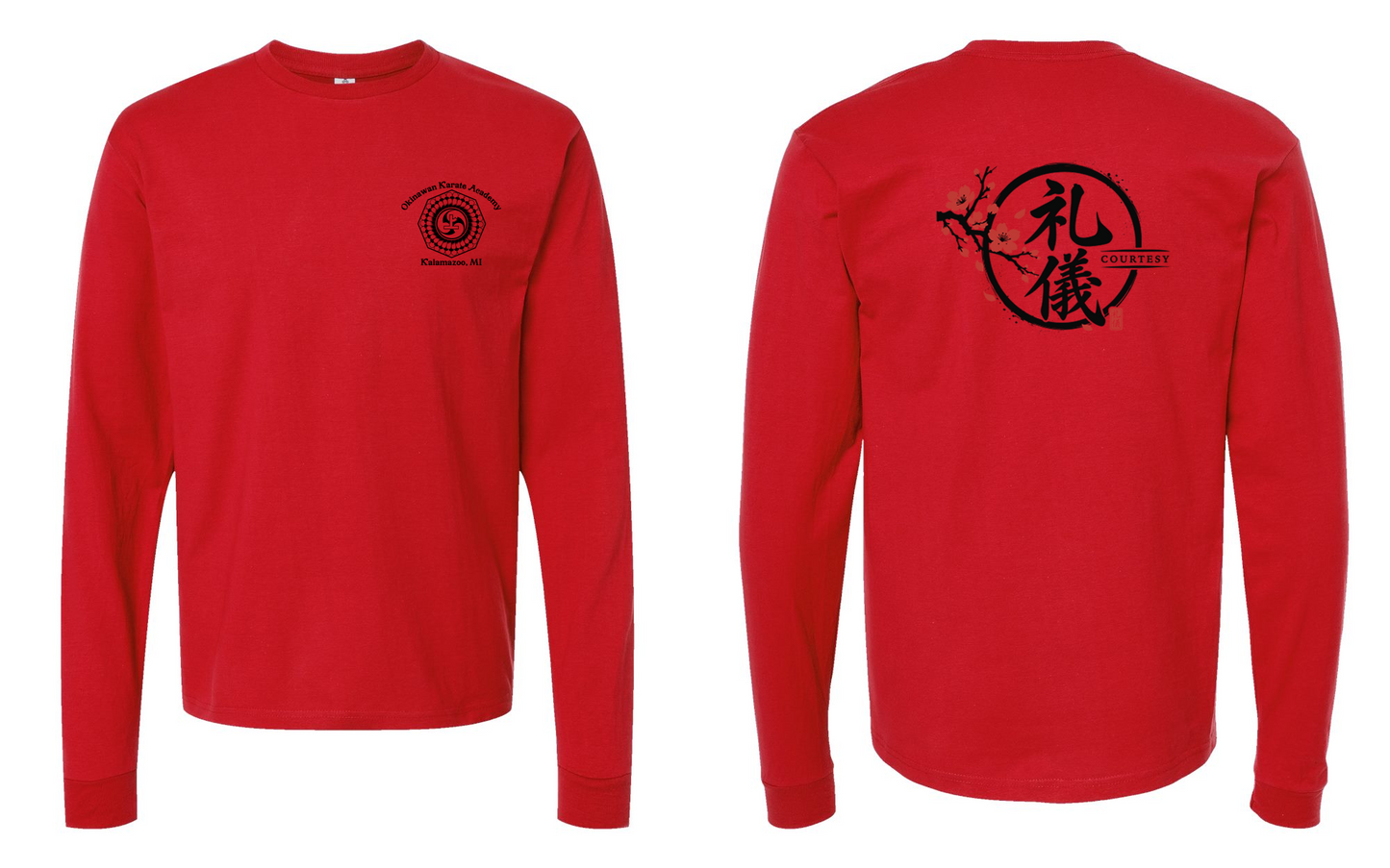 COURTESY Okinawan Karate Academy Long Sleeve Tee