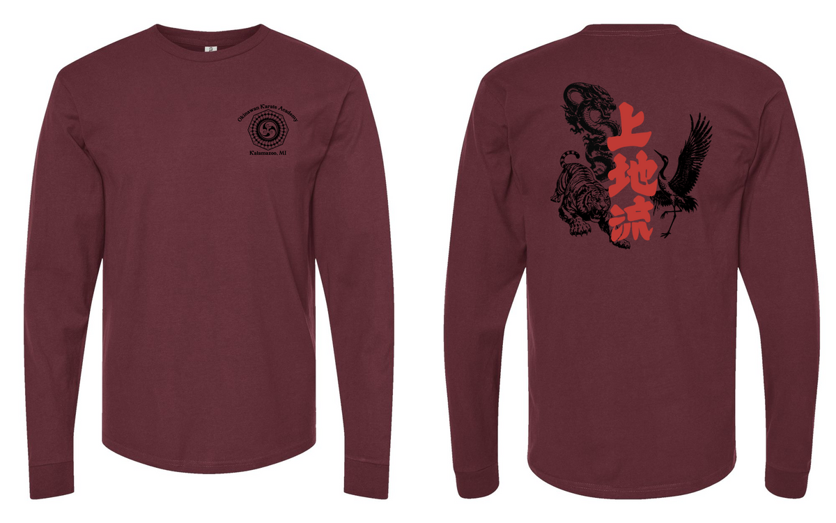 Okinawan Karate Academy Animal Print Long Sleeve Tee