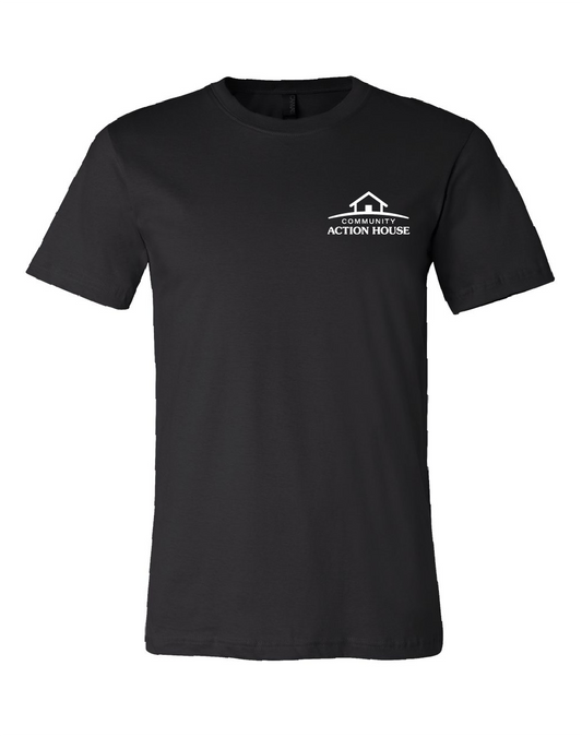 Community Action House Unisex Tee (Left Chest Print)