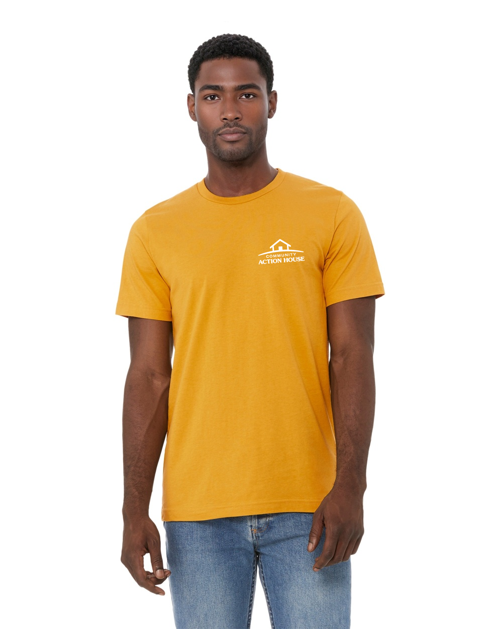 Community Action House Unisex Tee (Left Chest Print)
