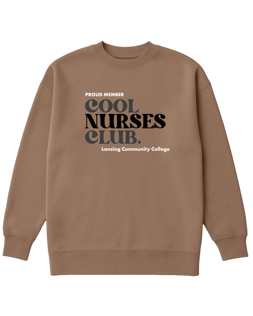 LCC Nursing Cool Nurses Club Women's Relaxed Fit Crew