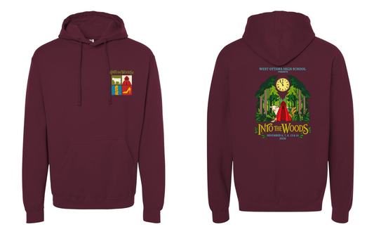 West Ottawa Theater Into the Woods Hooded Sweatshirt