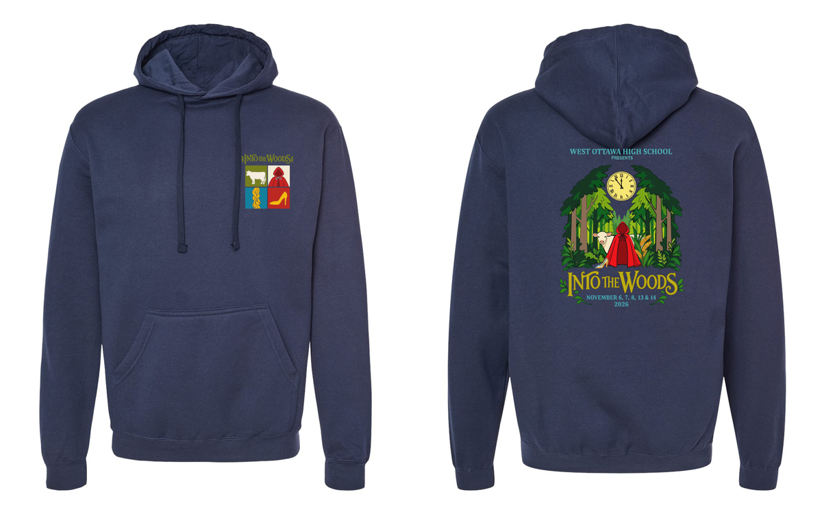 West Ottawa Theater Into the Woods Hooded Sweatshirt