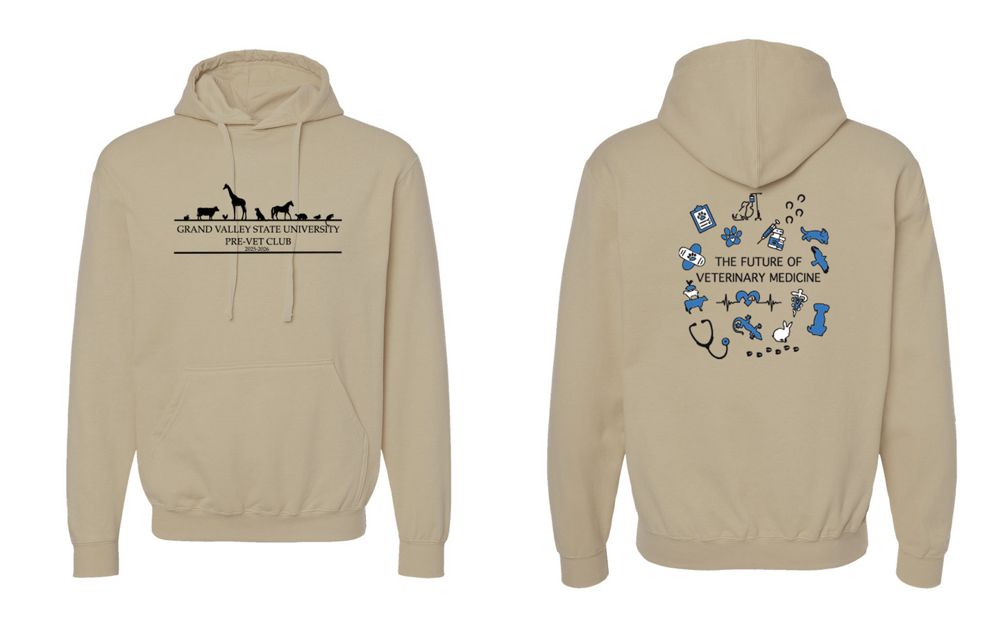 GVSU Pre-Vet Unisex Hoodie