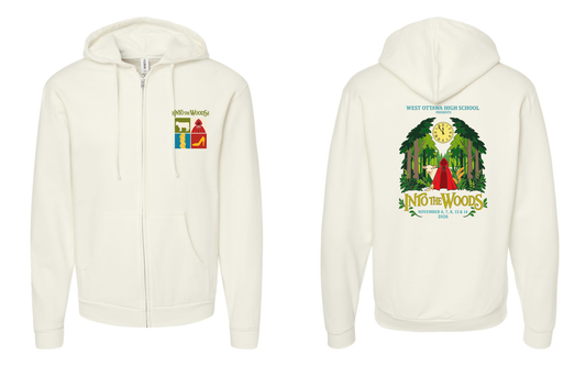 West Ottawa Theater Into the Woods Full-Zip Hoodie