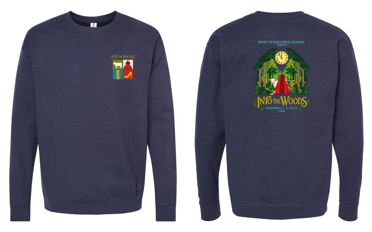 West Ottawa Theater Into the Woods Unisex Crewneck Sweatshirt