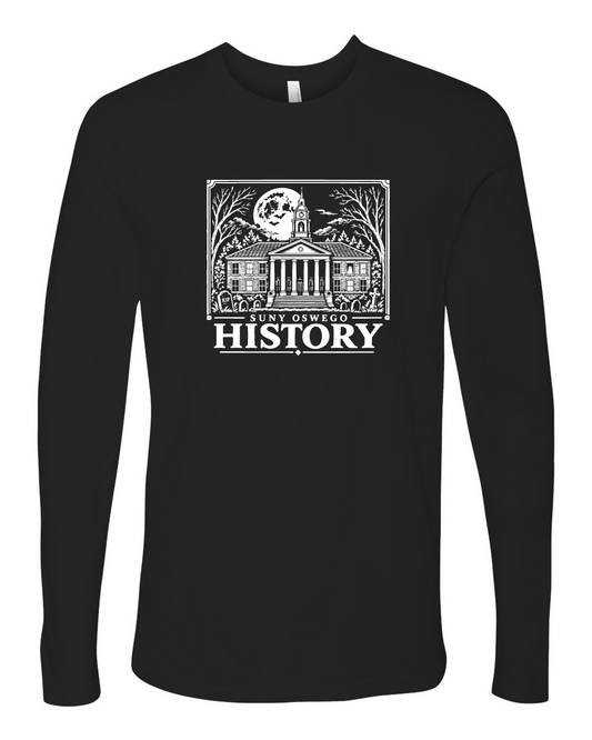 SUNY Oswego Department of History Long Sleeve Glow Tee