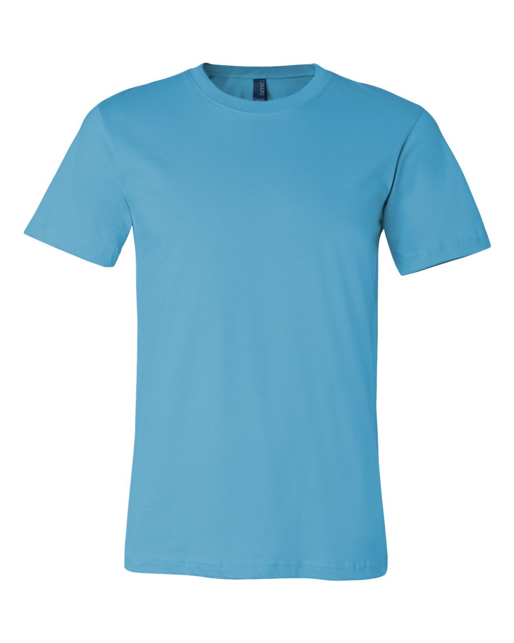 Bella + Canvas Cotton Tee (3001) in Turquoise