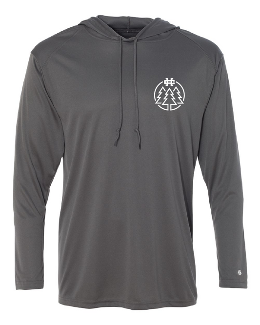Holland Christian Forest School Unisex Performance Hooded Long Sleeve