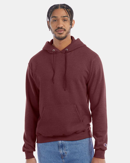 Comfort Colors Navy Garment Dyed School Seal Hooded Sweatshirt
