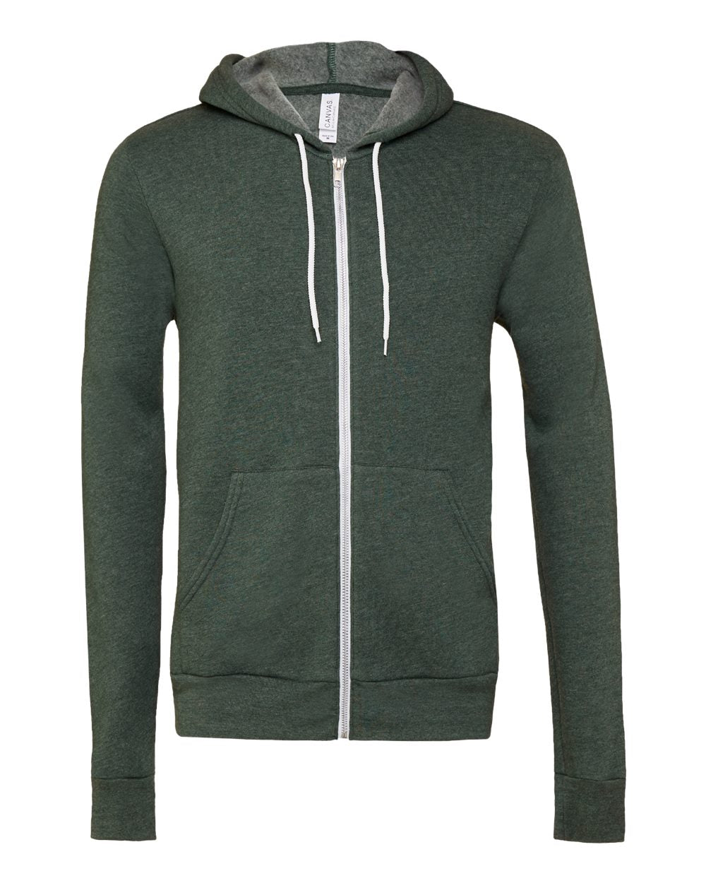 Custom Bella + Canvas Full-Zip Hoodie (3739)