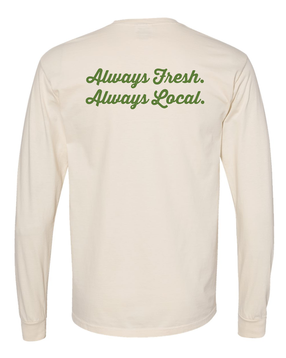 Holland Farmer's Market Unisex Long Sleeve Tee (Full Color)
