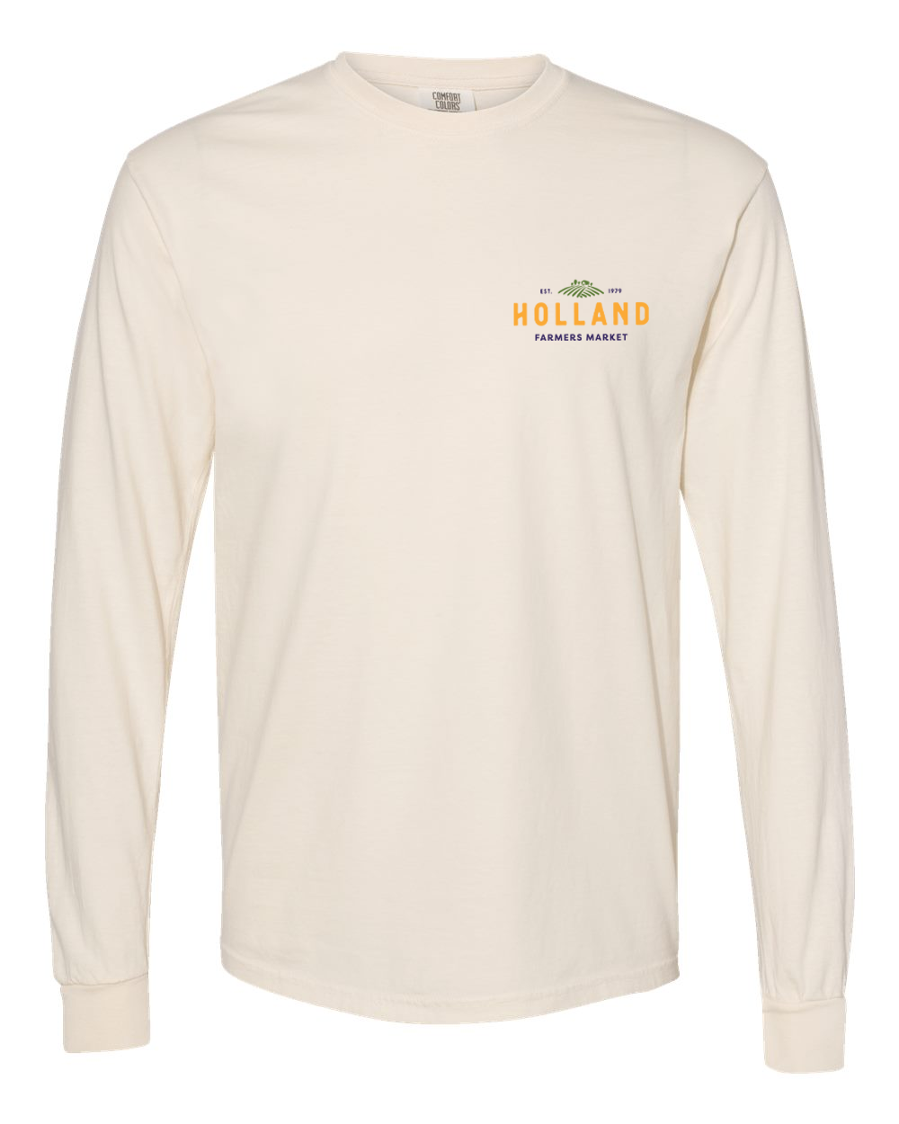 Holland Farmer's Market Unisex Long Sleeve Tee (Full Color)