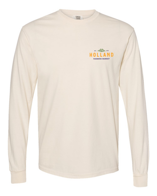 Holland Farmer's Market Unisex Long Sleeve Tee (Full Color)