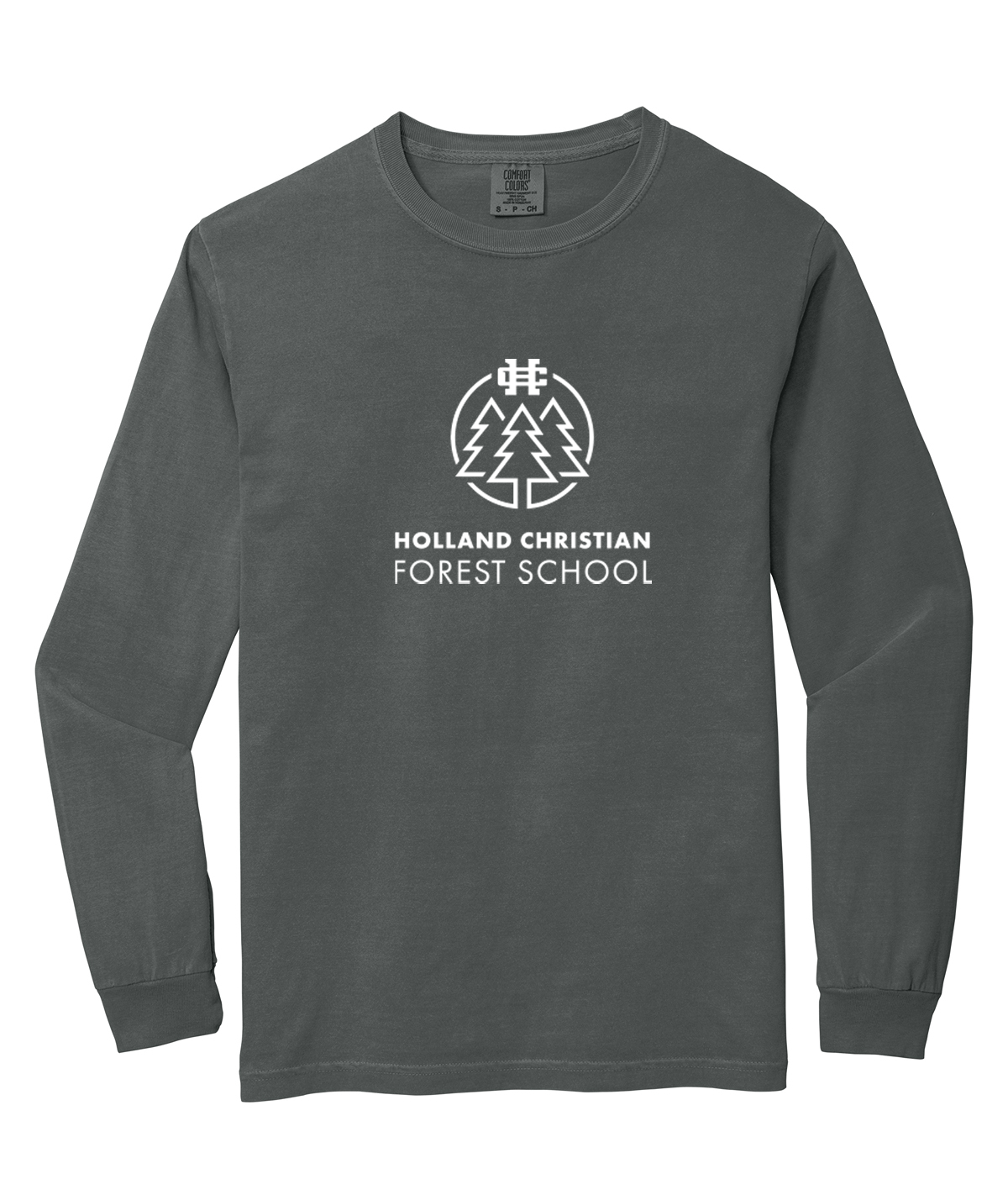 Holland Christian Forest School Adult Long Sleeve Tee
