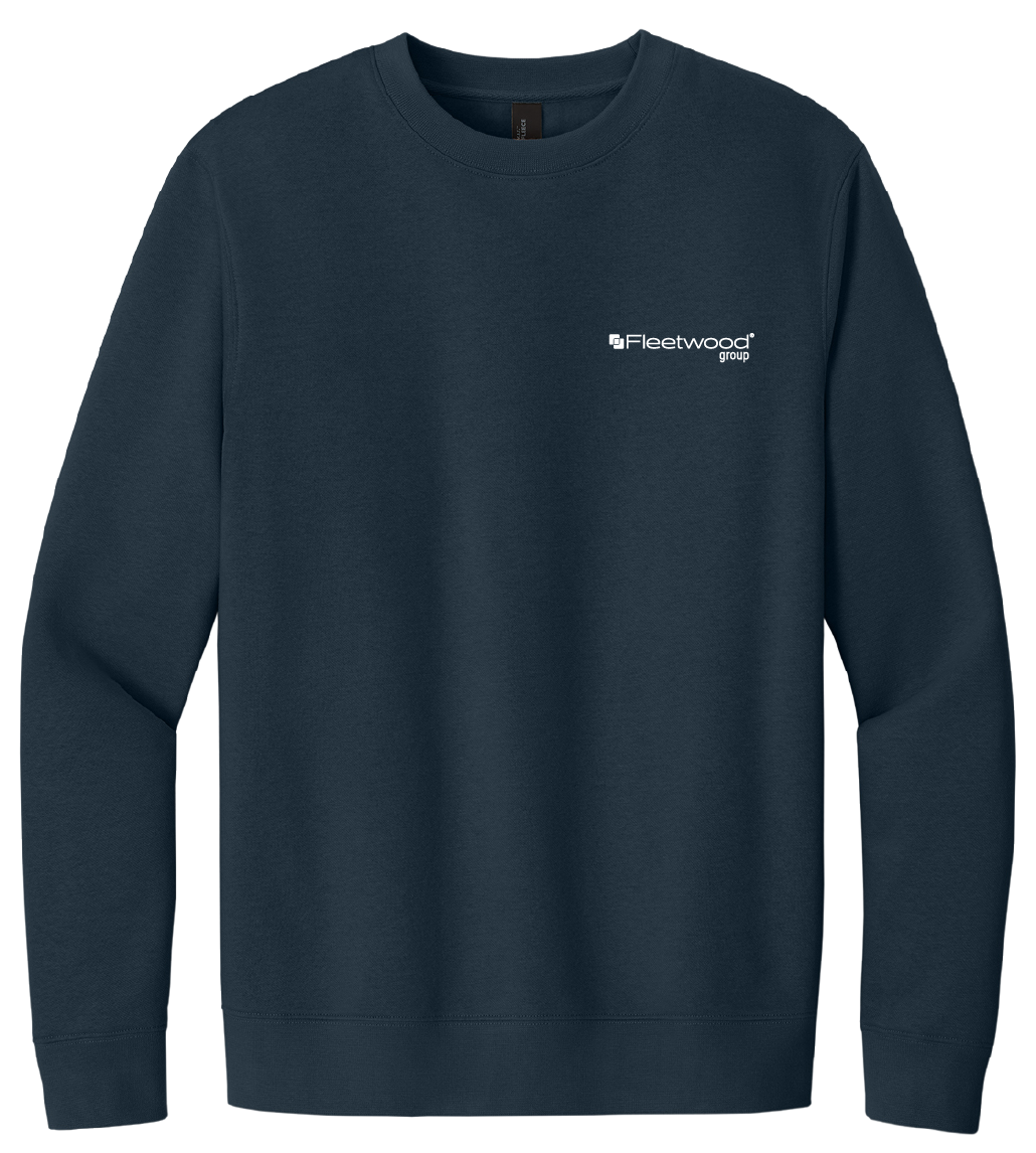 Fleetwood Group Left Chest Logo Crewneck Sweatshirt