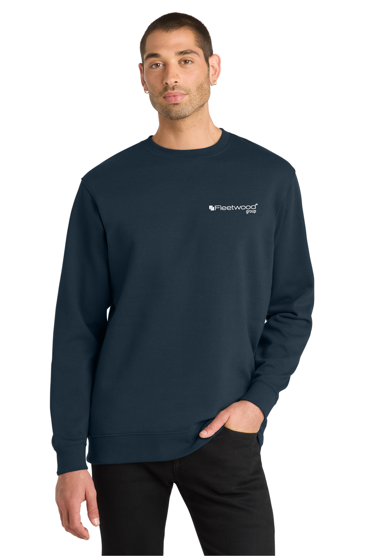 Fleetwood Group Left Chest Logo Crewneck Sweatshirt