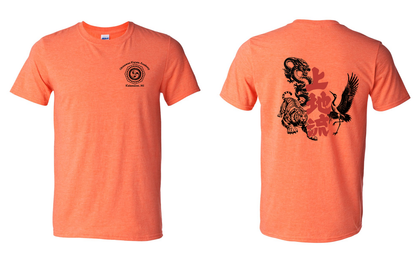 Okinawan Karate Academy Animal Print Adult Tee