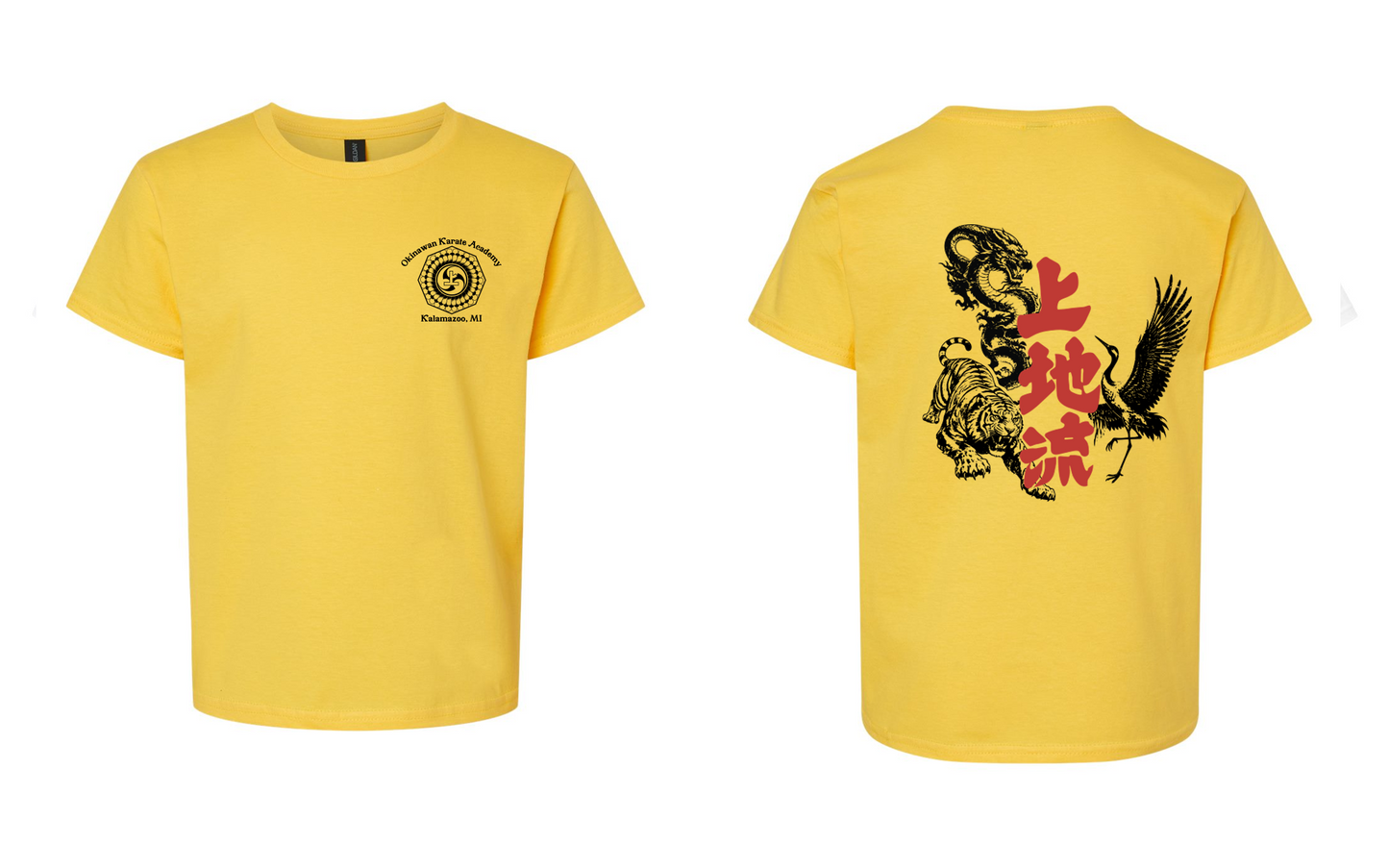 Okinawan Karate Academy Animal Print Youth Tee
