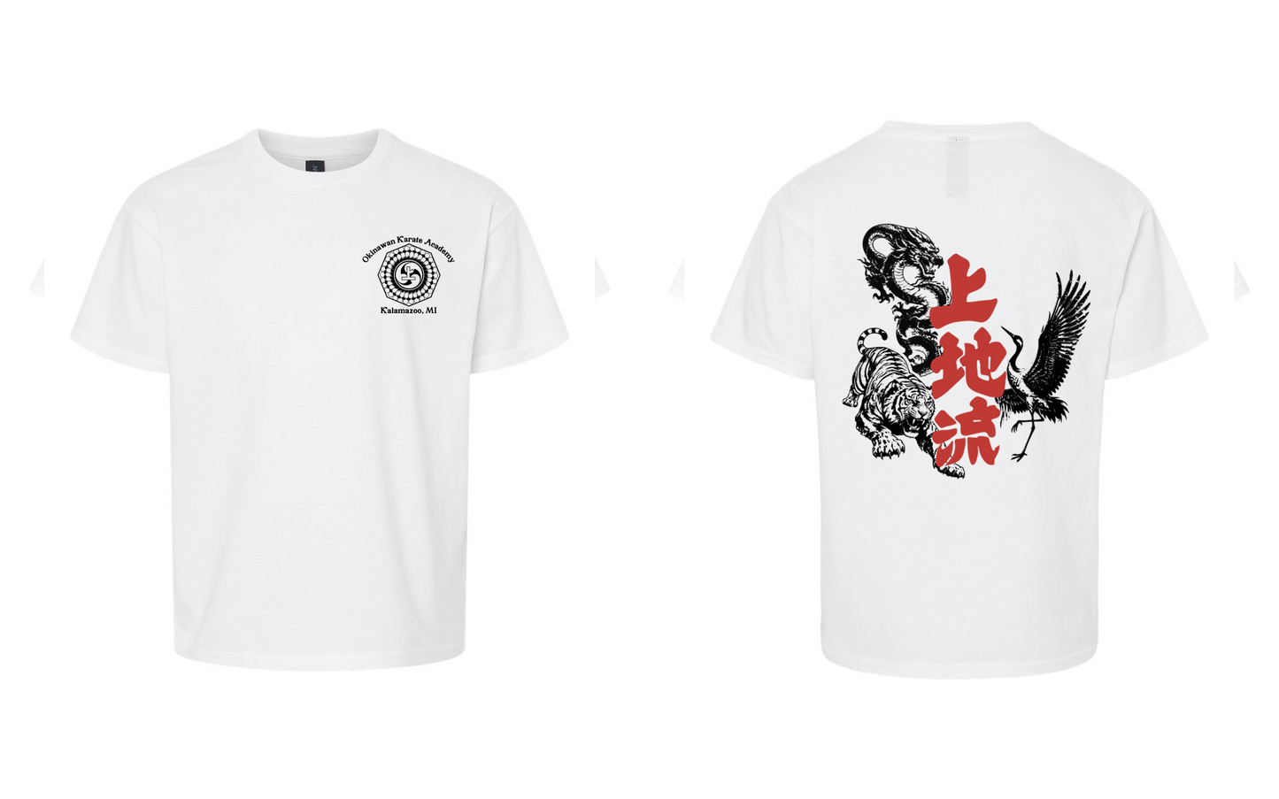 Okinawan Karate Academy Animal Print Youth Tee