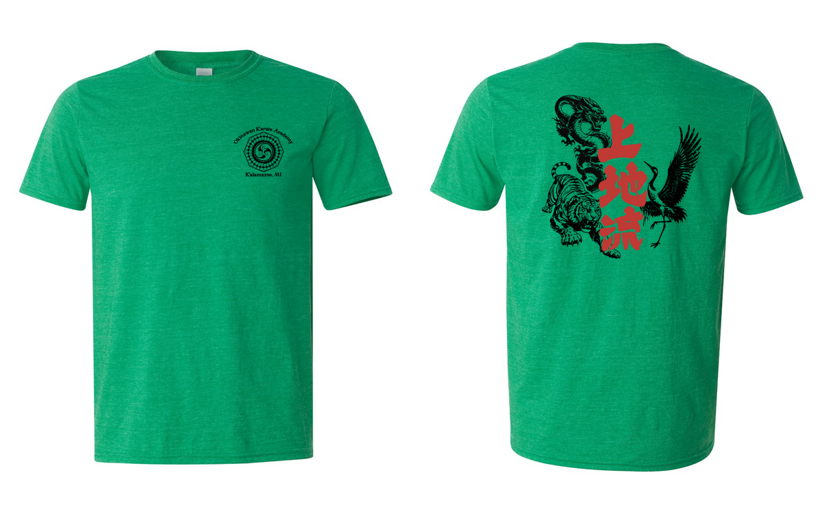 Okinawan Karate Academy Animal Print Adult Tee