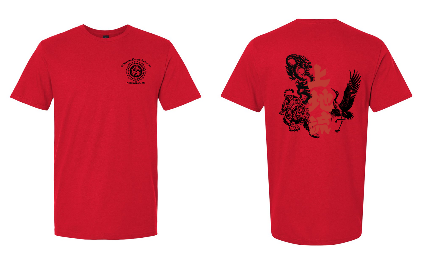 Okinawan Karate Academy Animal Print Adult Tee