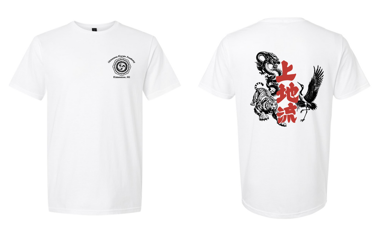Okinawan Karate Academy Animal Print Adult Tee