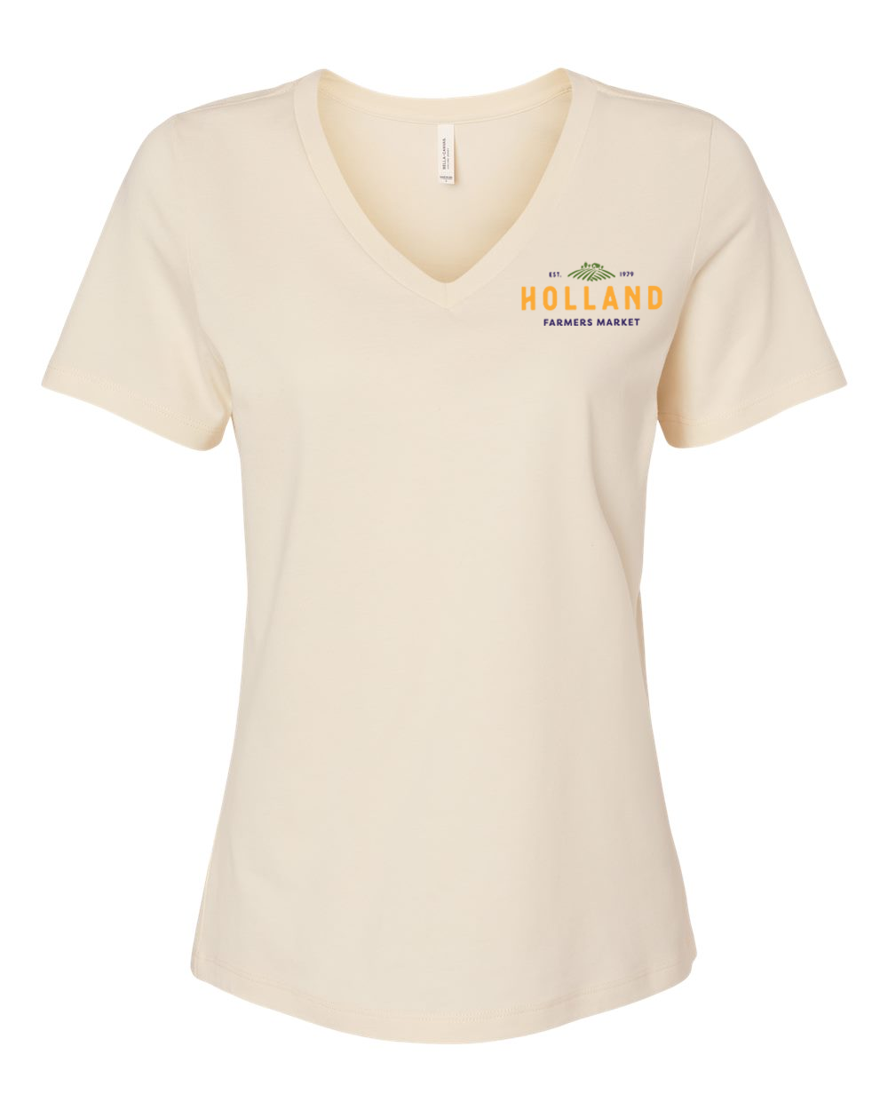 Holland Farmer's Market Women's V-neck Tee