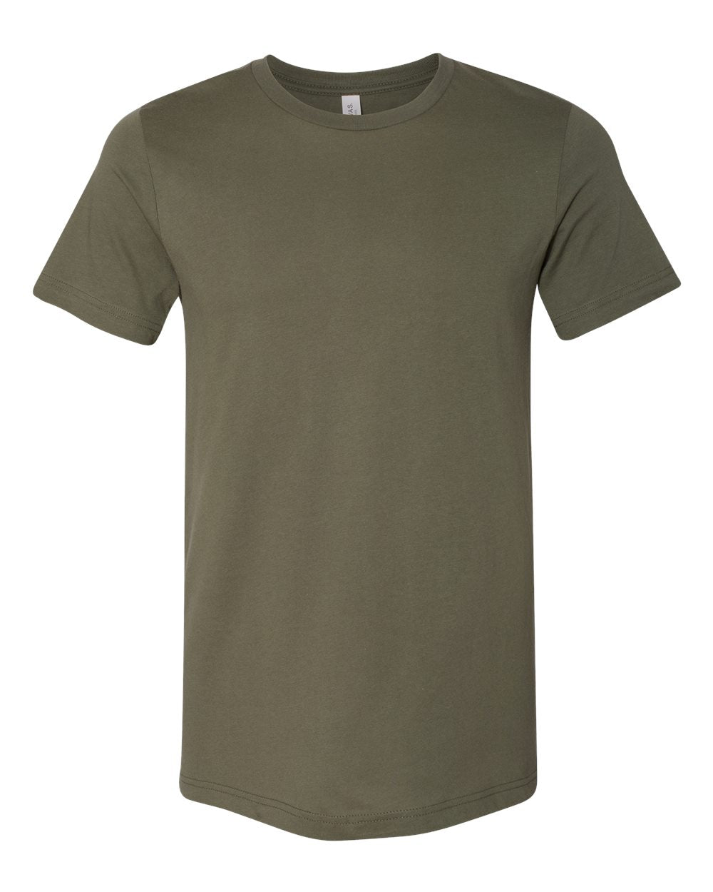 Bella + Canvas Cotton Tee (3001) in Military Green