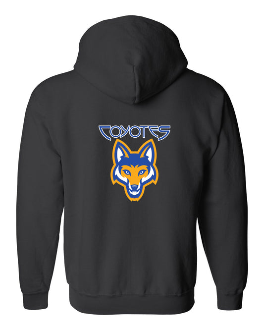 West MI Coyotes Zip-Up Hoodie