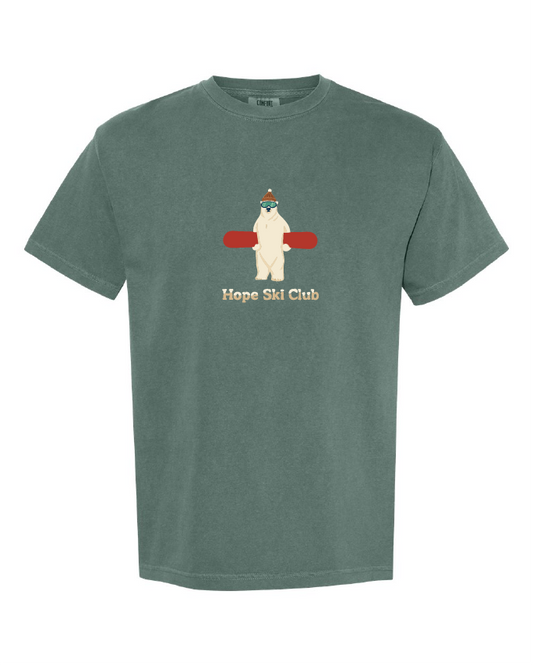 Hope College Ski Club Bear Tee