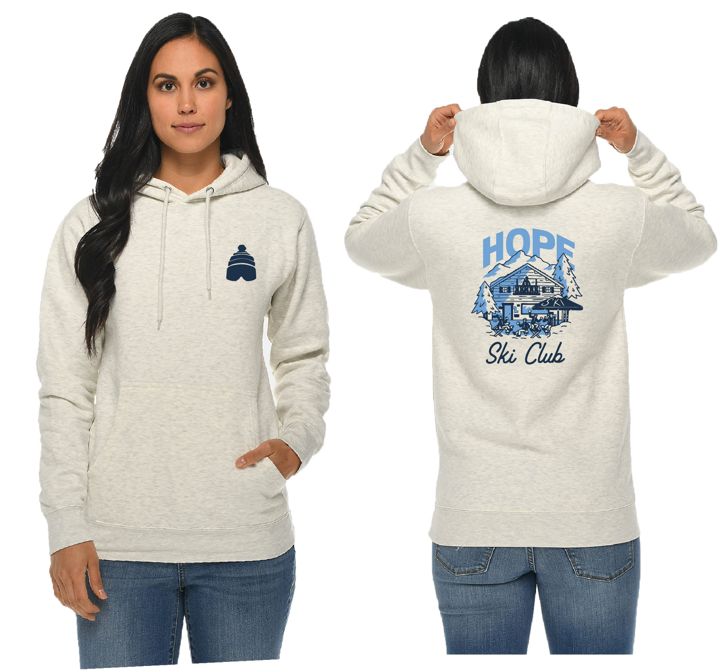 Hope College Ski Club Lodge Hoodie
