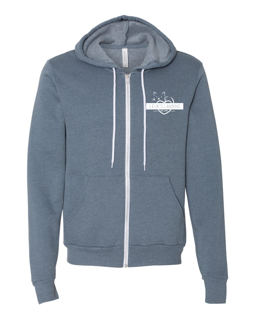 Leuk's Landing Full-zip Hooded Sweatshirt