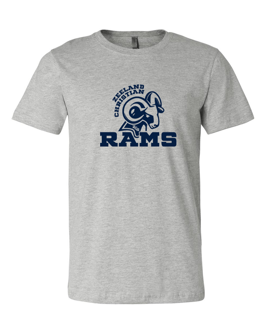 ZCS Rams Athletics Tee - Adult Tee