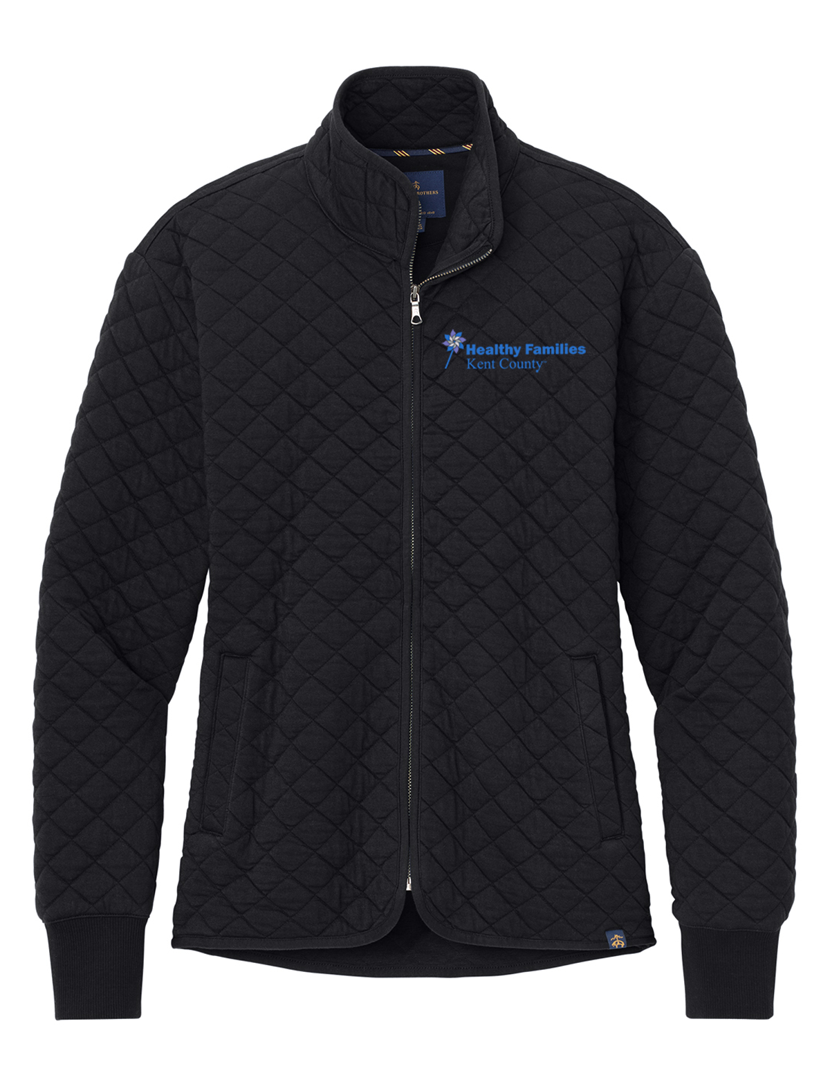 HFKC Brooks Brothers Diamond Quilt Fleece