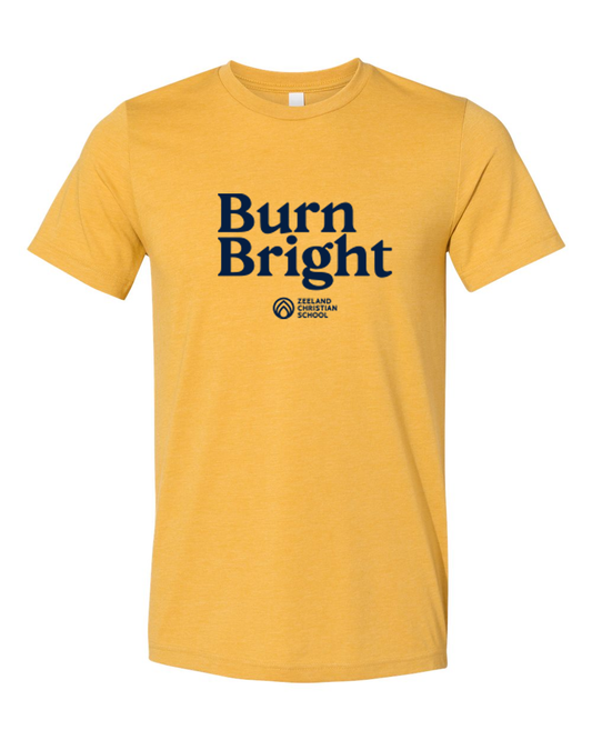 ZCS Burn Bright 2025 Theme Tee - Adult Tee