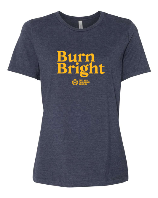 ZCS Burn Bright 2025 Theme Tee - Women's Tee
