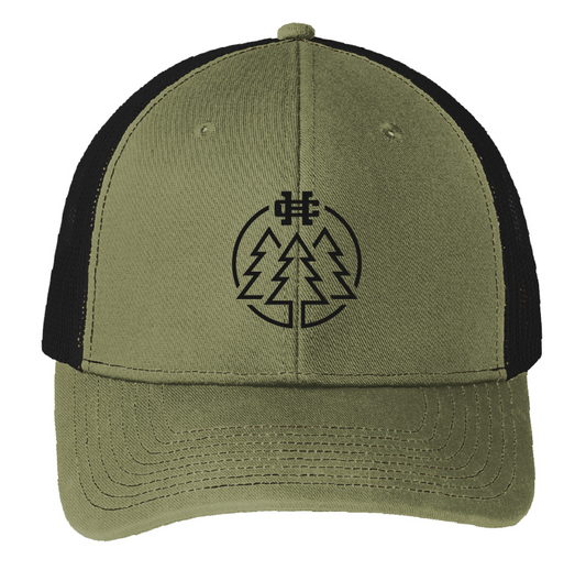 Holland Christian Forest School Snapback Trucker