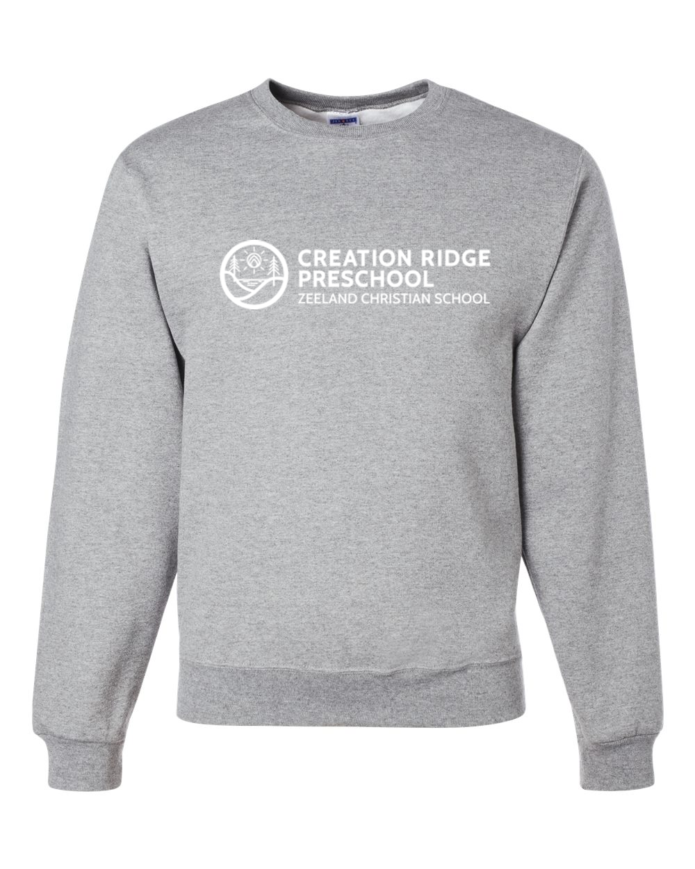 ZCS Creation Ridge Logo - Adult Crewneck Sweatshirt