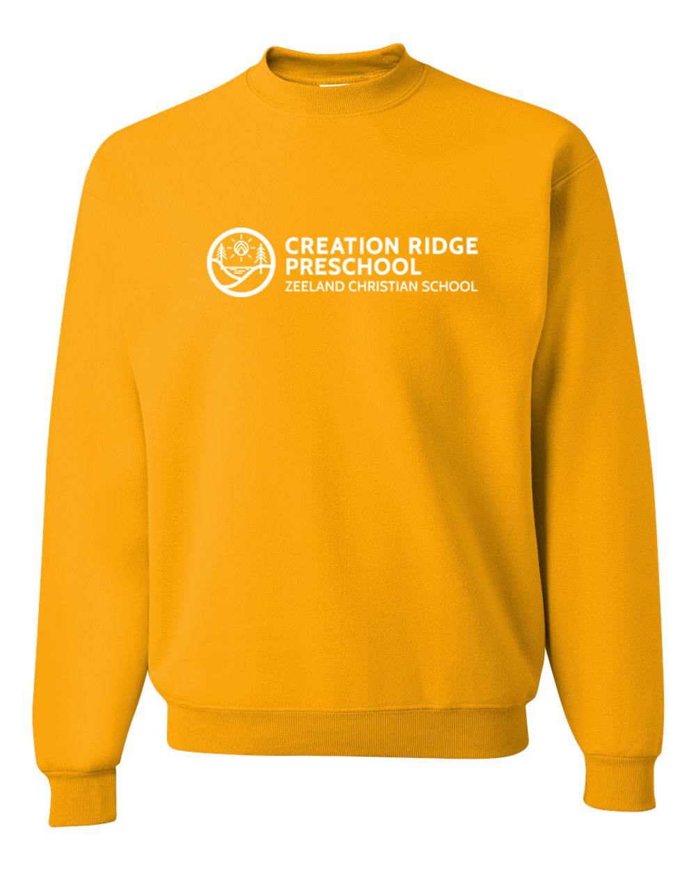 ZCS Creation Ridge Logo - Adult Crewneck Sweatshirt