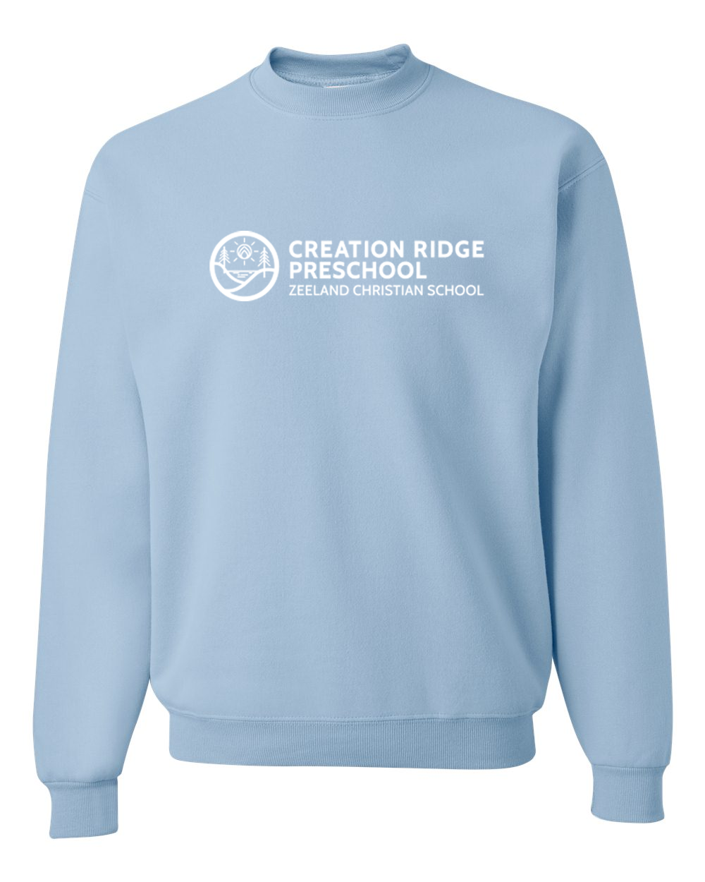 ZCS Creation Ridge Logo - Adult Crewneck Sweatshirt