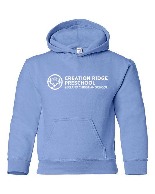 ZCS Creation Ridge Logo - Youth Hooded Sweatshirt