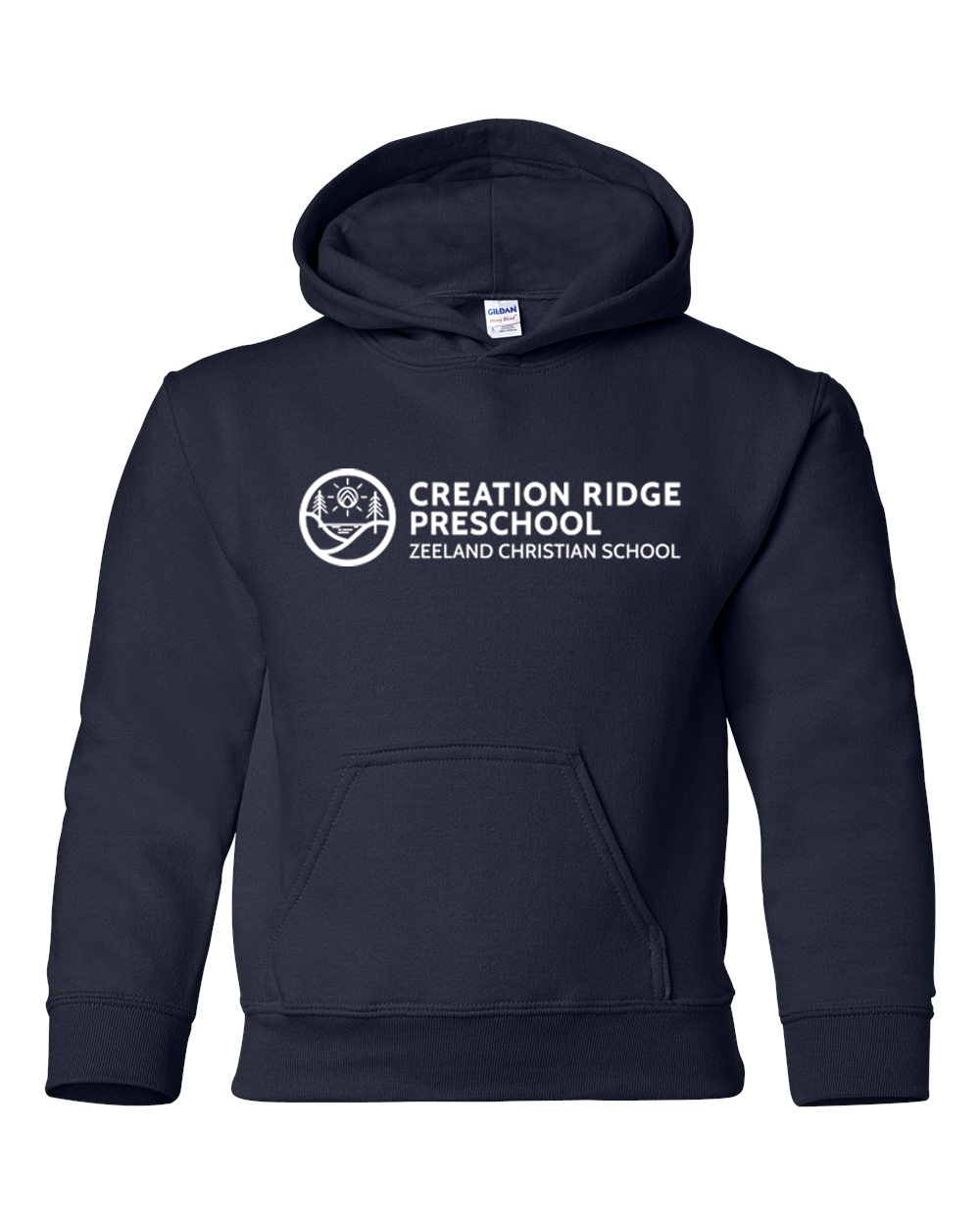 ZCS Creation Ridge Logo - Youth Hooded Sweatshirt