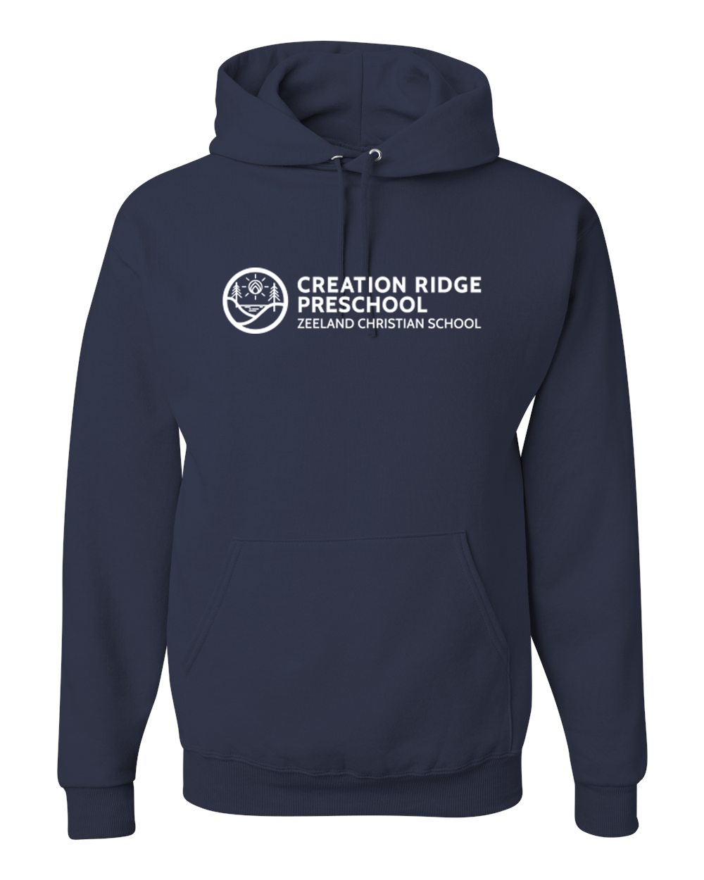 ZCS Creation Ridge Logo - Adult Hooded Sweatshirt