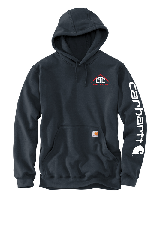 CTC-Construction Unisex Carhartt Sleeve Logo Hoodie