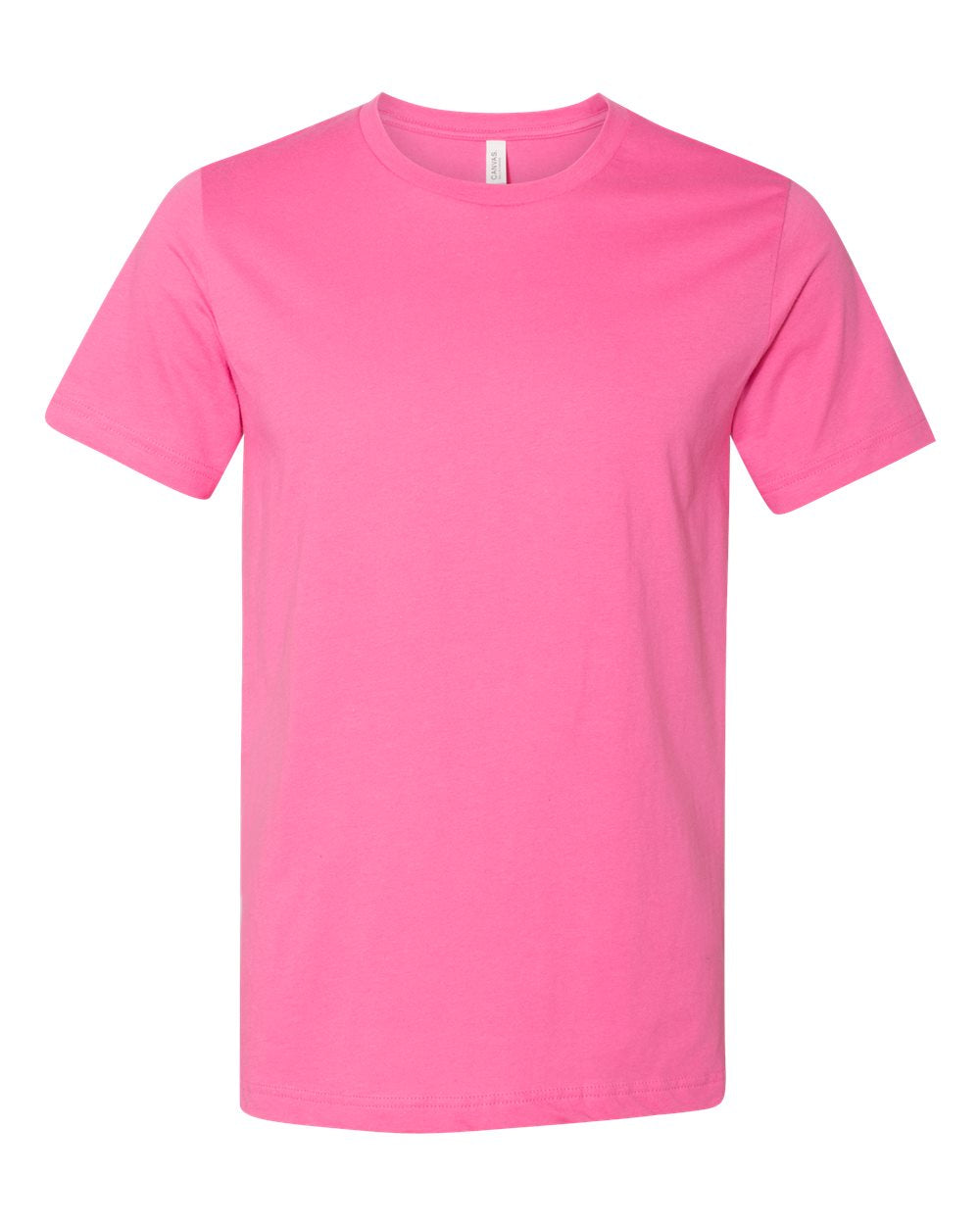 Bella + Canvas Cotton Tee (3001) in Charity Pink