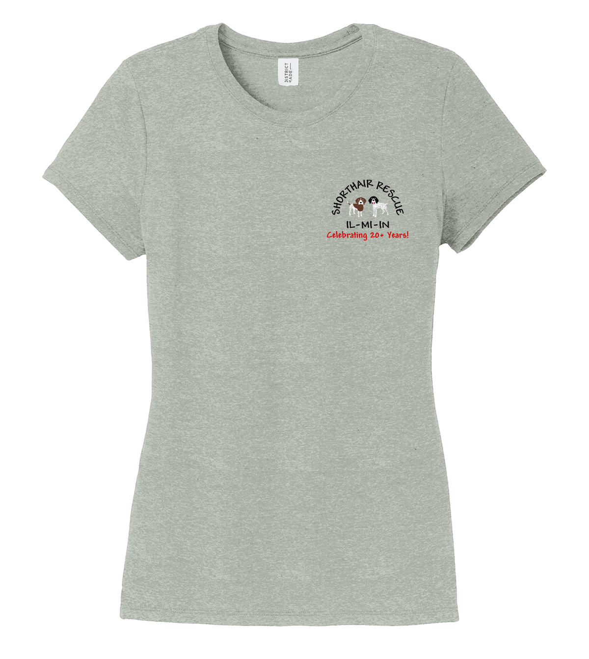 Illinois Shorthair Rescue 20th Anniversary Women's Tee