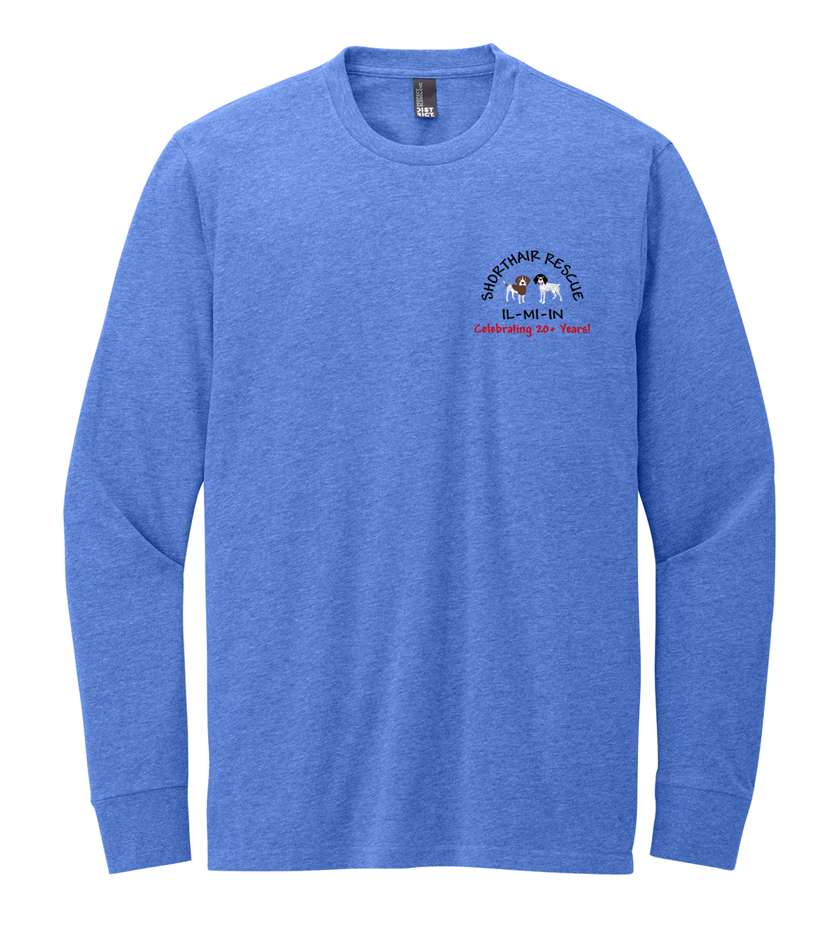 Illinois Shorthair Rescue 20th Anniversary Unisex Long Sleeve Tee