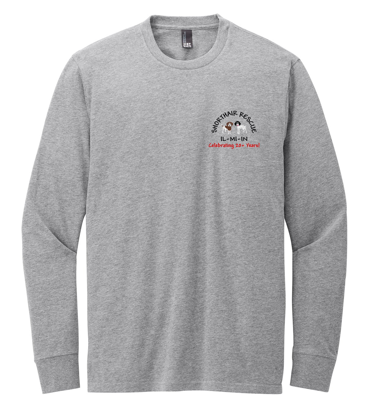 Illinois Shorthair Rescue 20th Anniversary Unisex Long Sleeve Tee